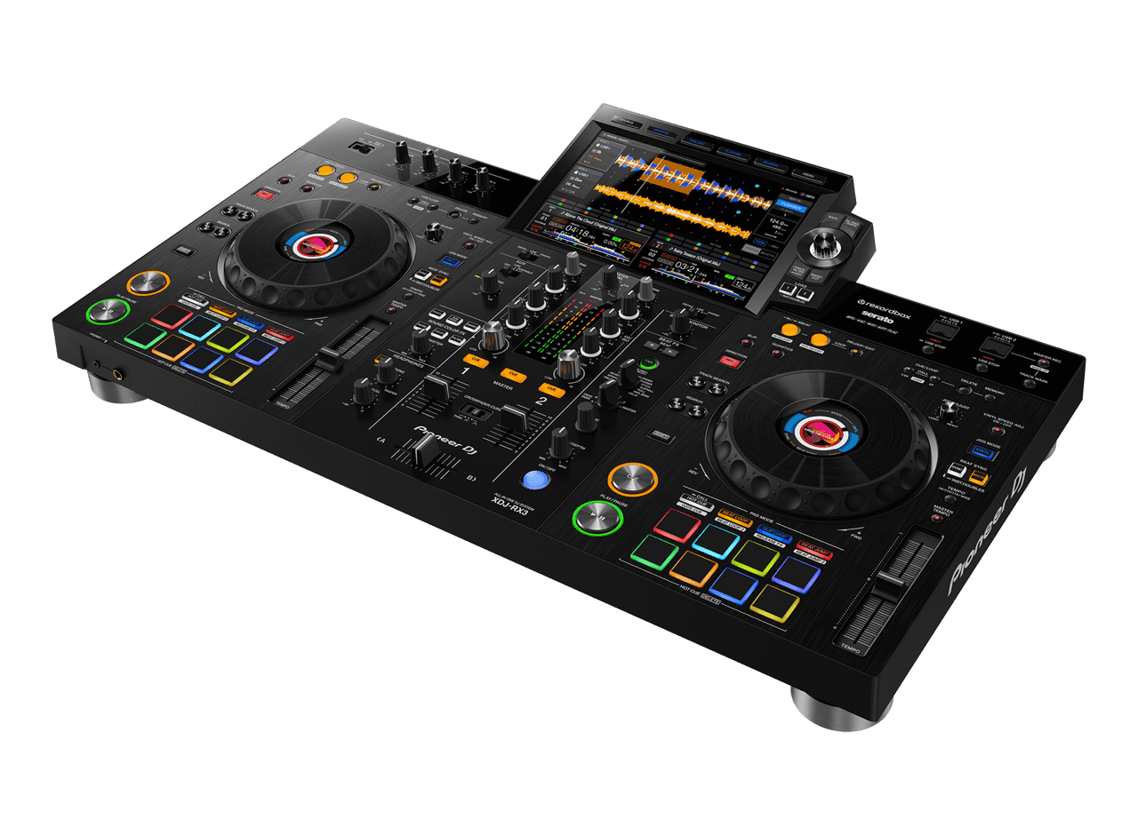 Pioneer XDJ-RX3 להשכרה - מבט עליון על הפלטה